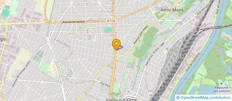 localisation de l'entreprise EYEDEPLOY SERVICES à ATHIS-MONS