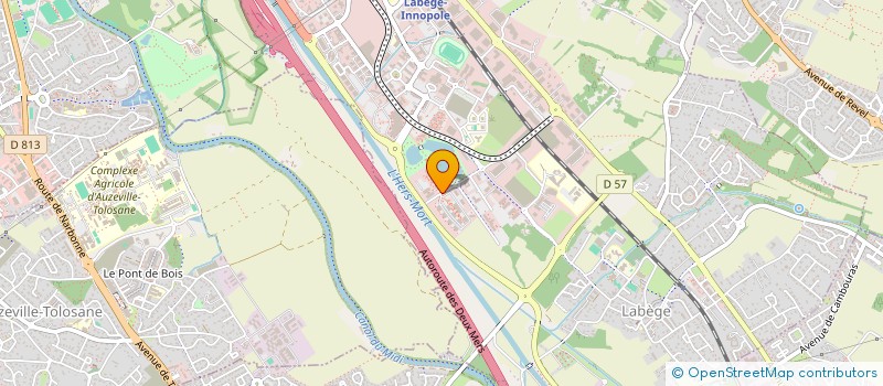 localisation de l'entreprise EYELIGHTS  LABEGE