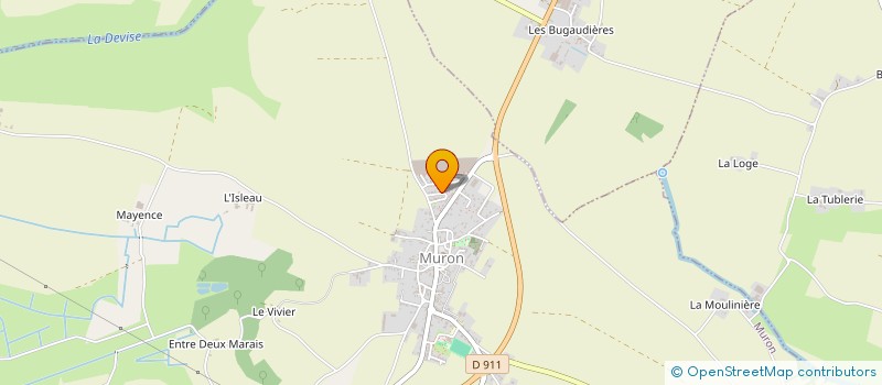 localisation de l'entreprise EYEM  GENOUILLE