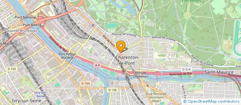localisation de l'entreprise EYENAIM  CHARENTON-LE-PONT