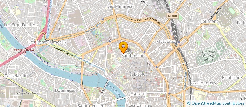 localisation de l'entreprise EYES à TOULOUSE
