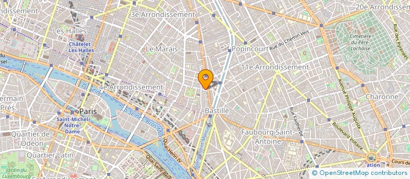 localisation de l'entreprise EYES LAB à PARIS