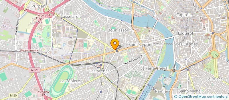 localisation de l'entreprise EYES OF DRONE à TOULOUSE
