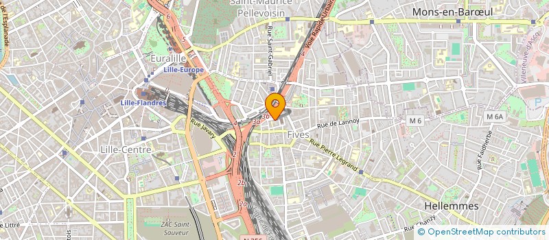 localisation de l'entreprise EYES SHADOW à LILLE
