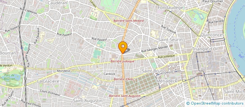 localisation de l'entreprise EYESOFT à VILLENAVE-D'ORNON