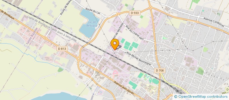 localisation de l'entreprise EYFIA  MARMANDE