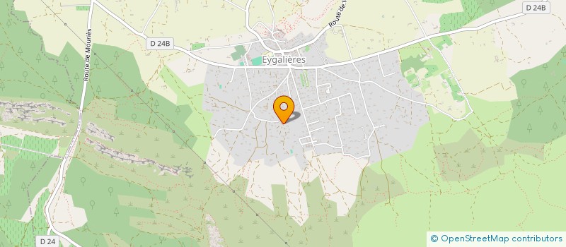 localisation de l'entreprise EYGA  EYGALIERES