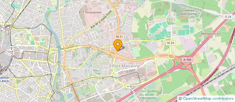 localisation de l'entreprise EYGIDE à MONTPELLIER