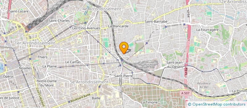 localisation de l'entreprise EYGLIN à MARSEILLE