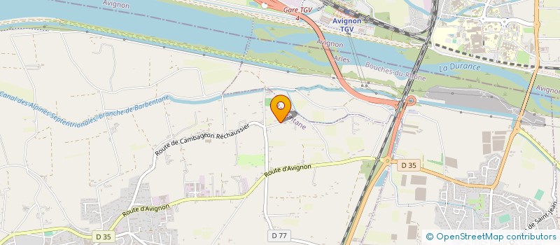 localisation de l'entreprise EYGUESIER JOURNE INVESTISSEMENT  BARBENTANE