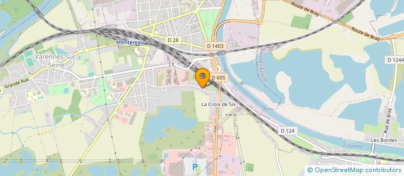 localisation de l'entreprise EYIDI & MILLA SCI  VARENNES-SUR-SEINE