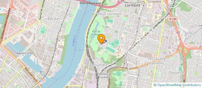 localisation de l'entreprise EYILI'S  LORMONT