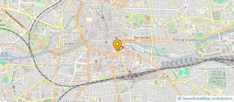 localisation de l'entreprise EYJAFJOLL  RENNES