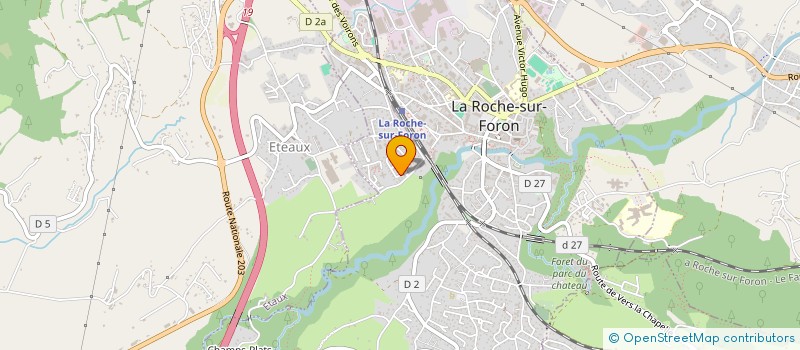 localisation de l'entreprise EYKO  LA ROCHE-SUR-FORON