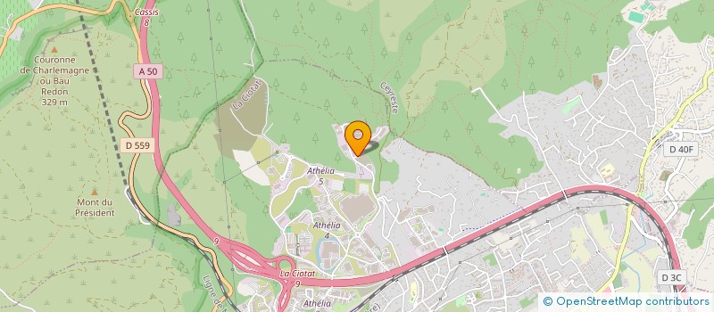 localisation de l'entreprise EYLAP SPORT PRO  LA CIOTAT