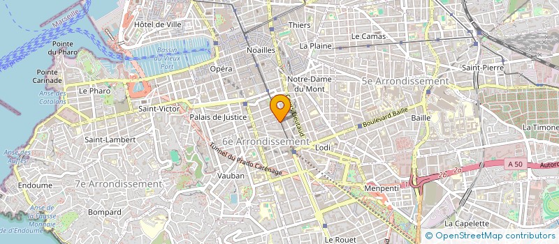 localisation de l'entreprise EYLASHES à MARSEILLE