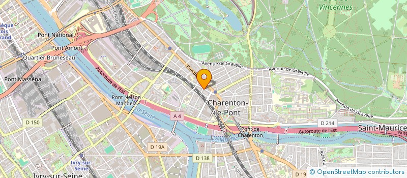 localisation de l'entreprise EYLAU PARTNERS  CHARENTON-LE-PONT