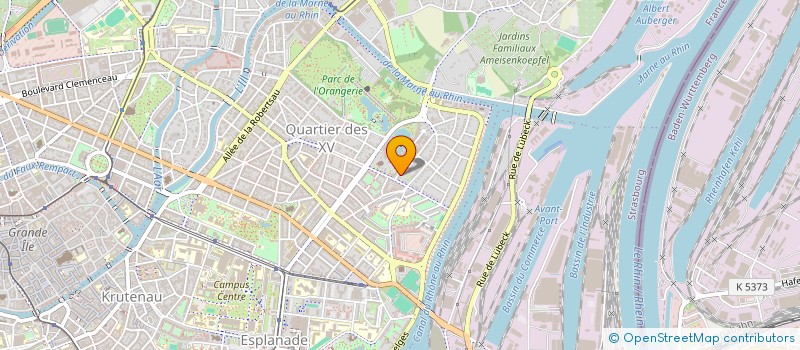 localisation de l'entreprise EYLIO  STRASBOURG