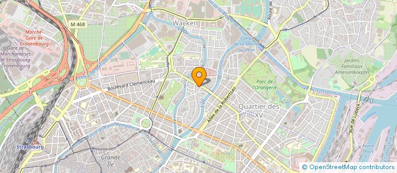 localisation de l'entreprise EYLIO V2 à STRASBOURG