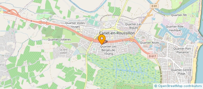 localisation de l'entreprise EYLON à PERPIGNAN