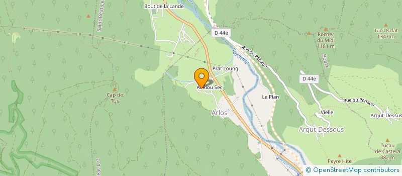 localisation de l'entreprise EYLOUNGAS  BOUTX