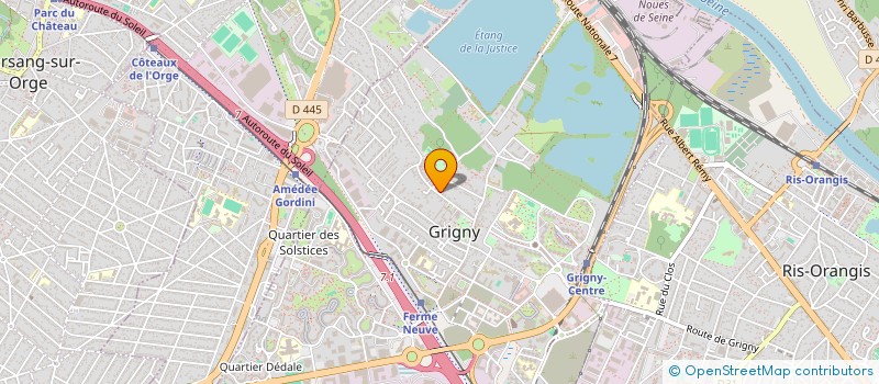 localisation de l'entreprise EYLULE à GRIGNY