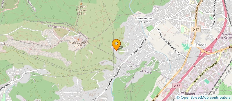 localisation de l'entreprise EYMALIS  LA FARLEDE