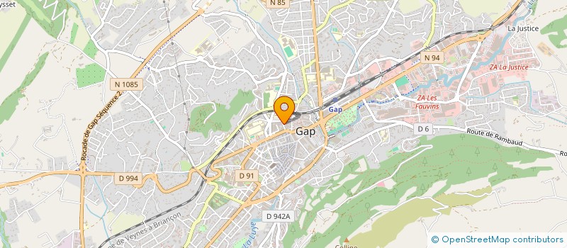 localisation de l'entreprise EYMARD FILS à GAP
