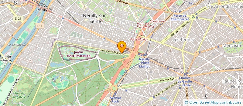 localisation de l'entreprise EYMARD GABRIELLE PARIS à NEUILLY-SUR-SEINE