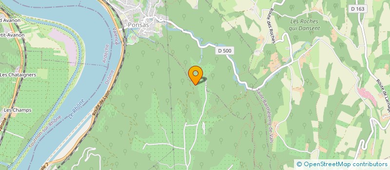 localisation de l'entreprise EYMARD NETTOYAGE SERVICE  SERVES-SUR-RHONE