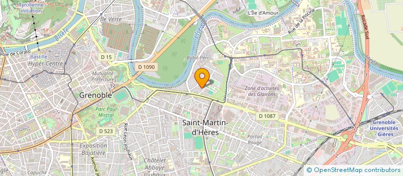 localisation de l'entreprise EYME RIBEIRO  SAINT-MARTIN-D'HERES