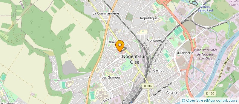 localisation de l'entreprise EYMEN BULUT  NOGENT-SUR-OISE