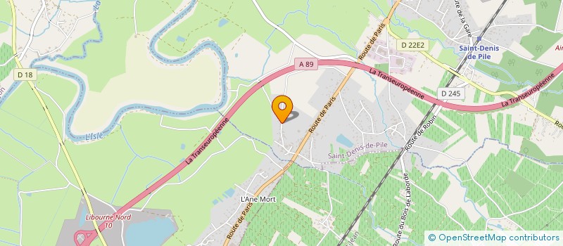 localisation de l'entreprise EYMERITS-EYMAS  SAINT-DENIS-DE-PILE