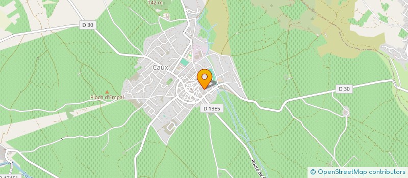 localisation de l'entreprise EYMOFRUIT GOURMET MIDI-PYRENEES à CAUX
