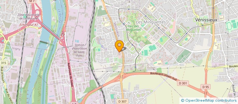 localisation de l'entreprise EYNARD-ROBIN  SAINT-FONS