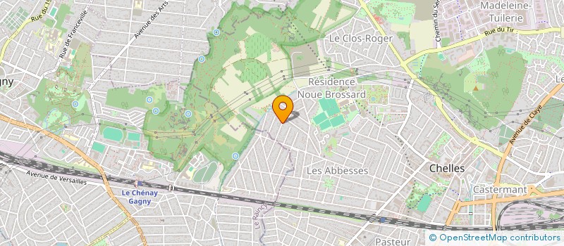 localisation de l'entreprise EYO SO  CHELLES