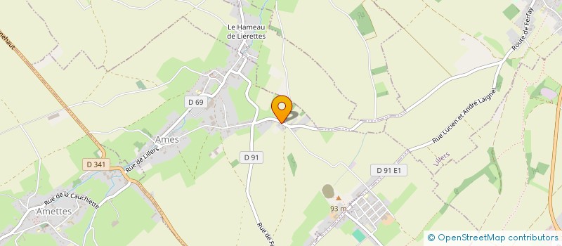 localisation de l'entreprise EYOS  AMES