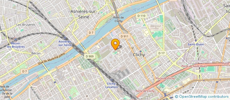 localisation de l'entreprise EYOUM à CLICHY