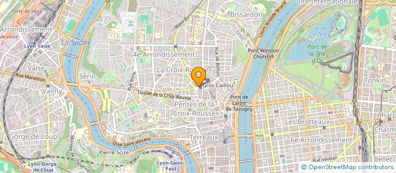 localisation de l'entreprise EYOVAL  LYON