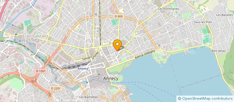 localisation de l'entreprise EYRE à ANNECY