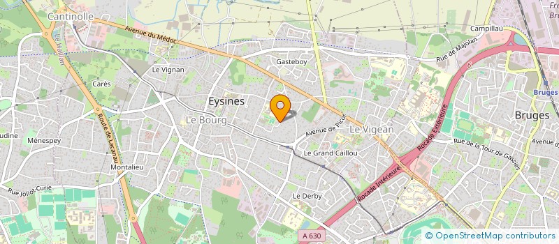 localisation de l'entreprise EYSINES AUTO à EYSINES