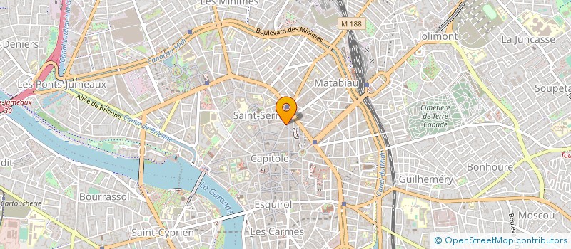 localisation de l'entreprise EYSSART à TOULOUSE