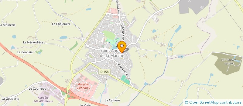 localisation de l'entreprise EYTIM  SEVREMOINE