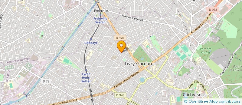 localisation de l'entreprise EYTMAT à LIVRY-GARGAN