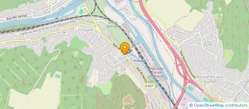 localisation de l'entreprise EYVANN IMMOBILIER  FROUARD