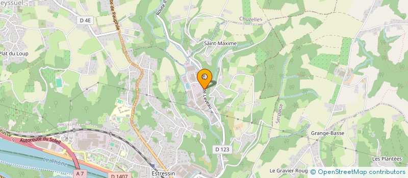 localisation de l'entreprise EYWA ENR  VIENNE