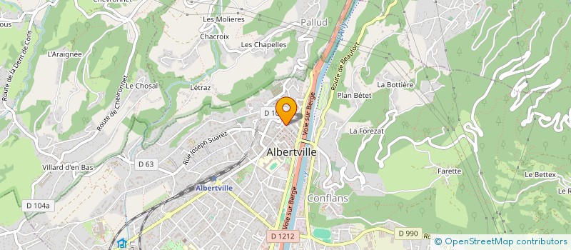 localisation de l'entreprise EYWA VISION  CHAMBERY