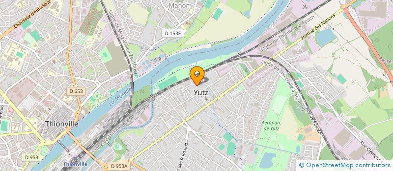 localisation de l'entreprise EZ AUTO  MONTIGNY-LES-METZ