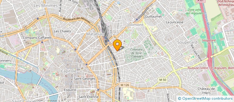 localisation de l'entreprise EZ BERRIT à TOULOUSE