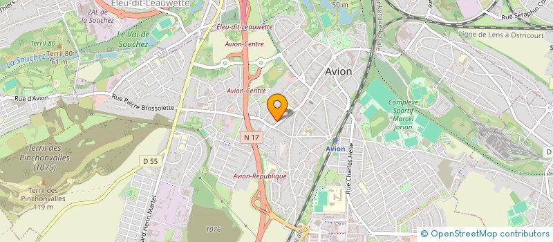 localisation de l'entreprise EZ CARS  AVION